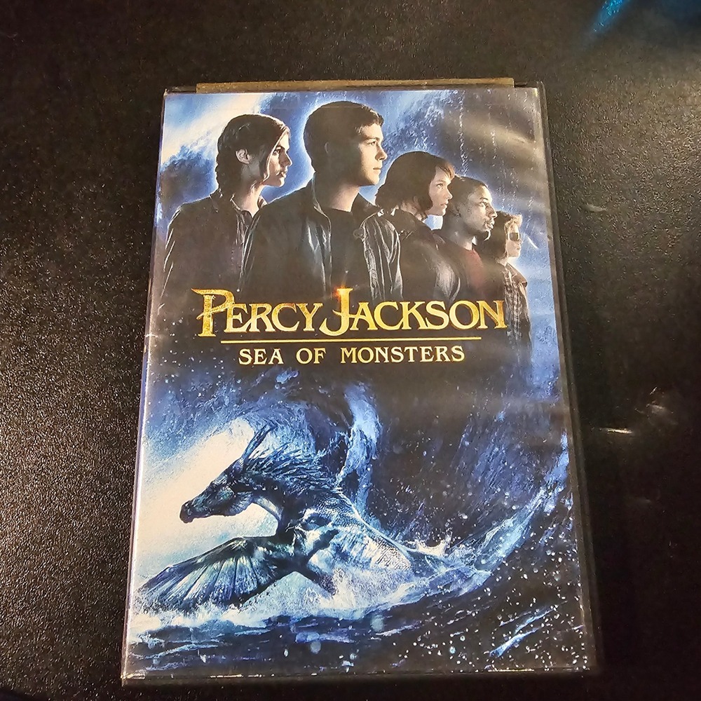 Percy Jackson Sea of Monsters DVD 2013 Fantasy Logan Lerman Widescreen PG